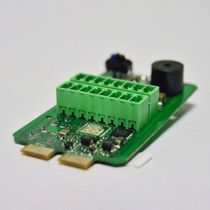 RFID reader module with connector