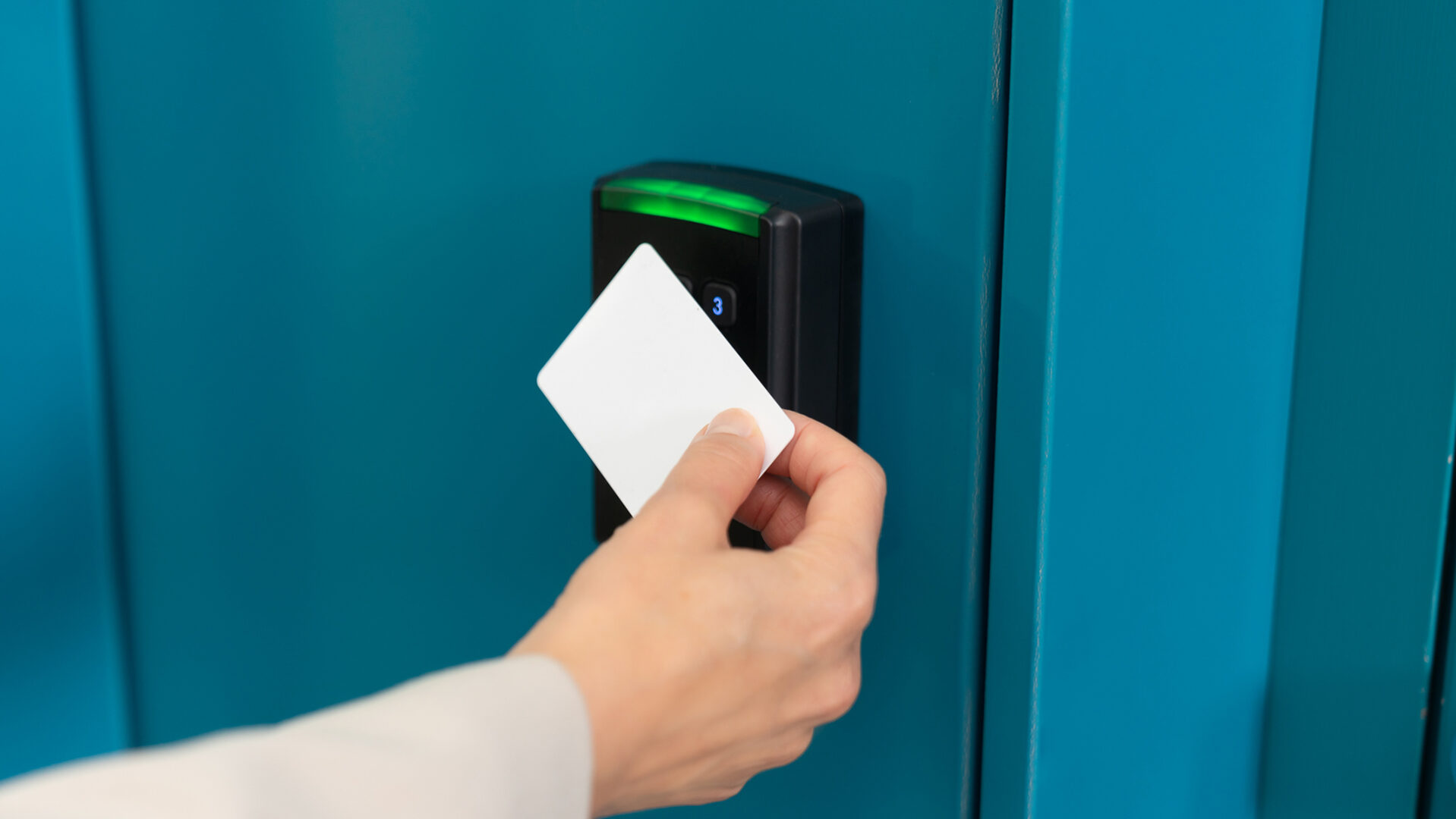 access card and reader